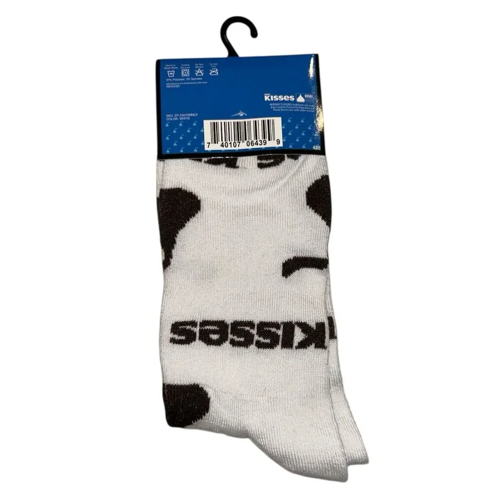 1x Hershey’s Kisses Novelty Crew Socks Adult Set Size 6-12